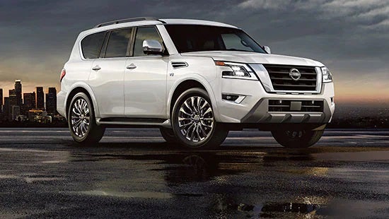 2023 Nissan Armada new 22-inch 14-spoke aluminum-alloy wheels. | Wallace Nissan of Kingsport in Kingsport TN